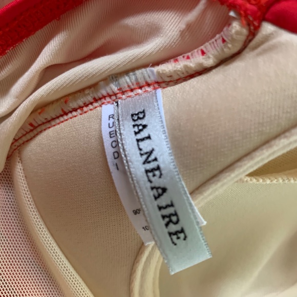 BALNEAIRE ONE PIECE BATHING SUIT WITH BIKINI COVERAGE - SIZE M - Picture 8 of 12